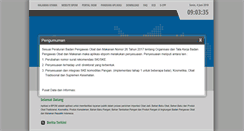 Desktop Screenshot of e-bpom.pom.go.id